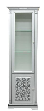 Шкаф с витриной "Мартина 1.1 3Д" П573.01-1 3Д