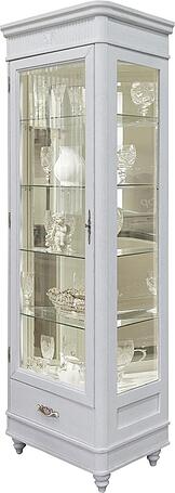 Шкаф с витриной «Юстина 2371-01» БМ690