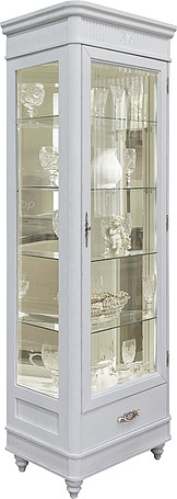Шкаф с витриной «Юстина 2371» БМ690