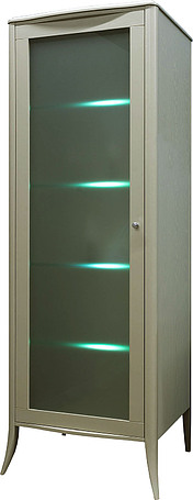 Шкаф с витриной «Тиффани 2425-01» БМ680
