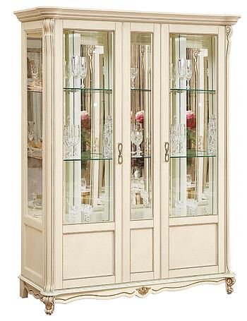 Шкаф с витриной «Алези 5» П350.05