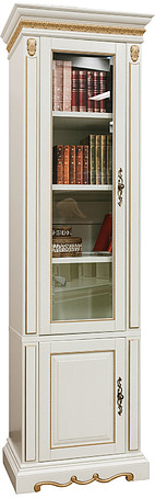 Шкаф комбинированный «Милана 1Д» П396.08-01