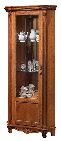 Шкаф с витриной «Алези 10» П350.13-01