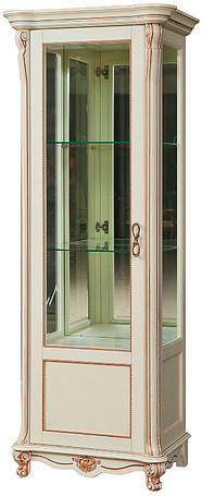 Шкаф с витриной «Алези 8» П350.08-01