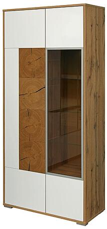 Шкаф с витриной «Гелиос» П550.01-01