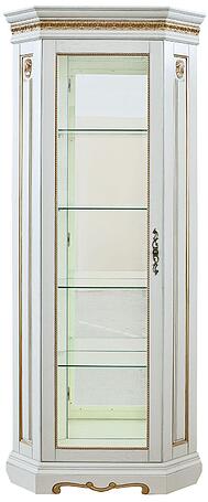 Шкаф с витриной «Милана 10» П265.10-01