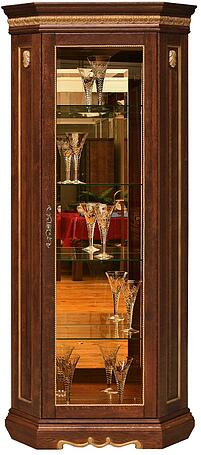 Шкаф с витриной «Милана 10» П265.10