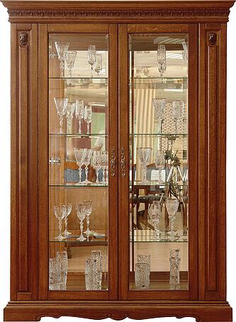 Шкаф с витриной «Милана 5» П265.05