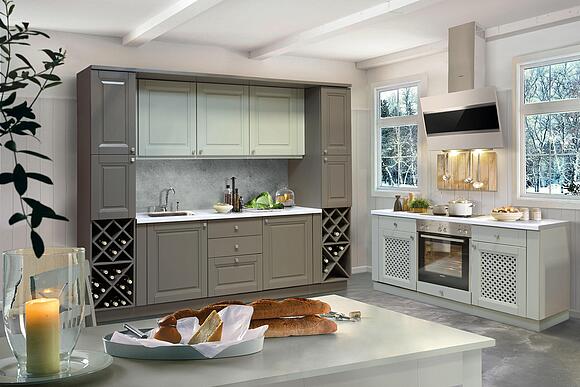 Кухня «Жизель Лайт» П8.0630