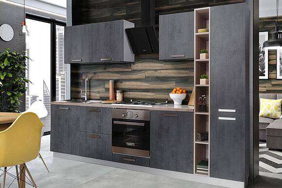 Кухня «Кристи Лайт 1» П8.1617