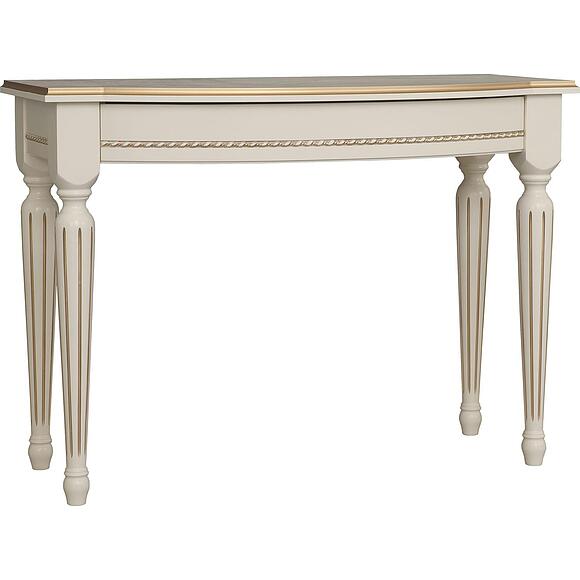 Стол туалетный «Валенсия Классик» П3.0589.1.16, Материал: МДФ+шпон, Цвет: Античная темпера с золочением (254-81_antichnaya-tempera_-zoloto-1.jpg) Стол туалетный «Валенсия Классик» П3.0589.1.16