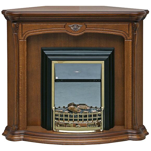 Портал для камина  «Алези» П1.350.0.26 (П350.26), Материал: массив дуба, Цвет: Античная бронза (350-1.jpg) Портал для камина  «Алези» П1.350.0.26 (П350.26)