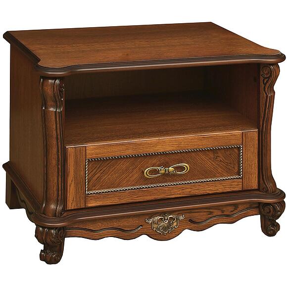 Тумба «Алези» П1.350.0.16 (П350.16), Материал: массив дуба, Цвет: Античная бронза (350-kopiya-1.jpg) Тумба «Алези» П1.350.0.16 (П350.16)