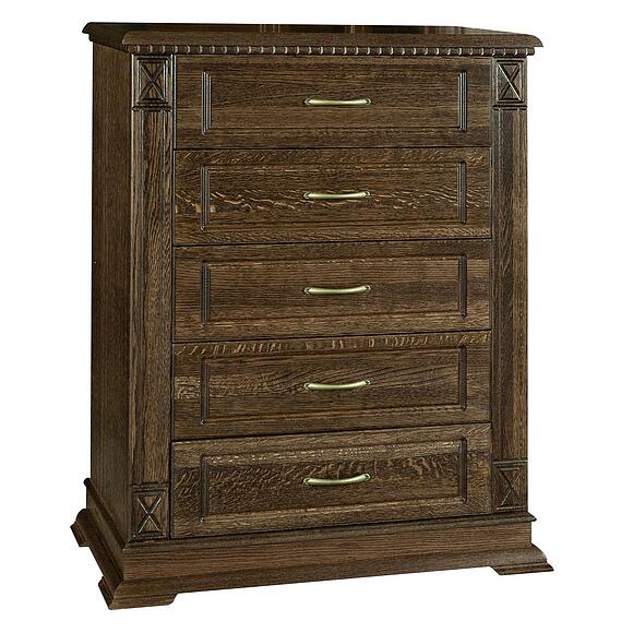 Тумба «Верди Классик» П3.0487.1.37, Материал: массив дуба, Цвет: Табак (4J4A1448-1.jpg) Тумба «Верди Классик» П3.0487.1.37