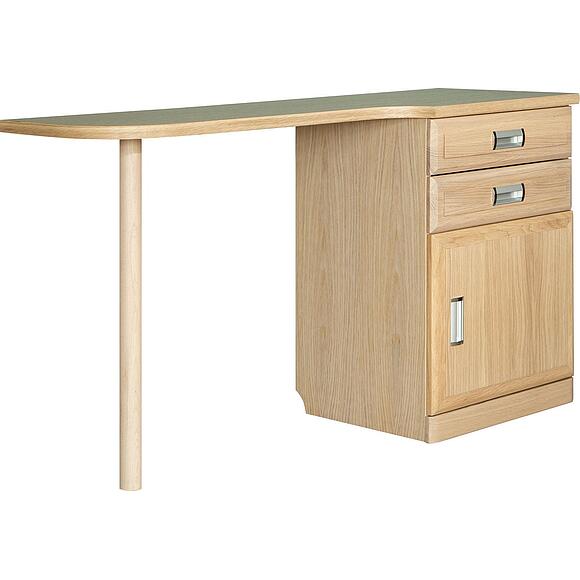 Стол туалетный «Лайма» БМ2.661.1.45, Материал: массив дуба, Цвет: Дуб разбеленный (4J4A31265dfb7e1979305-4-1.jpg) Стол туалетный «Лайма» БМ2.661.1.45