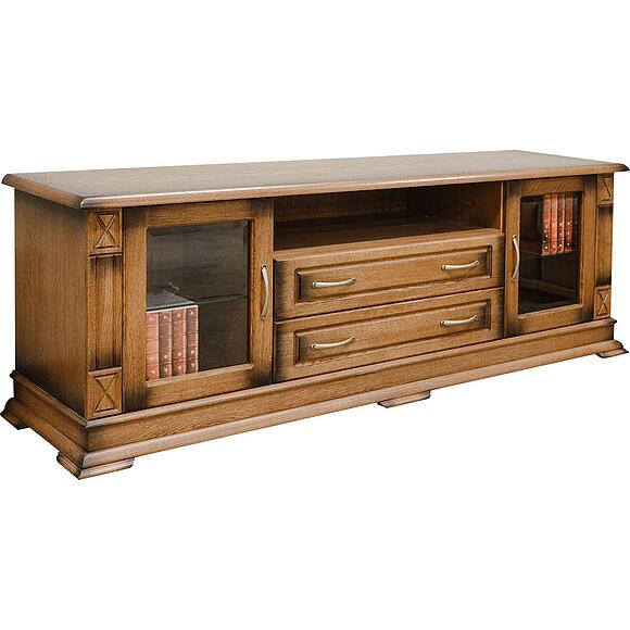 Тумба ТВ «Верди Классик» П1.0487.0.46, Материал: массив дуба, Цвет: Дуб рустикаль с патинированием (4J4A6330-kopiya5dd4e2d059c05-2.jpg) Тумба ТВ «Верди Классик» П1.0487.0.46