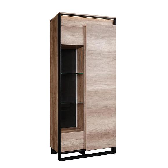 Шкаф с витриной «Каньон Лофт» П3.0561.0.20/40