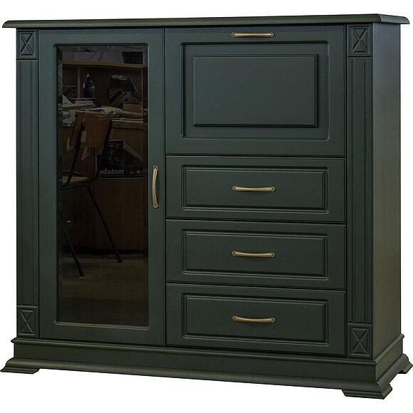 Тумба «Верди Классик» П1.0487.0.16, Материал: массив дуба, Цвет: Грин (6T3A1920-kopiya-1.jpg) Тумба «Верди Классик» П1.0487.0.16