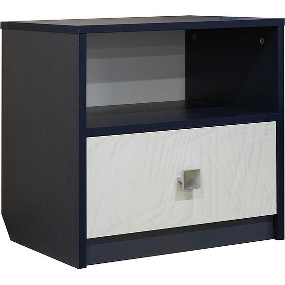 Тумба прикроватная  «Призма Нью» П3.0592.1.05, Материал: ЛДСП, Цвет: Ночное небо + Призма (6T3A5650-kopiya-1.jpg) Тумба прикроватная  «Призма Нью» П3.0592.1.05