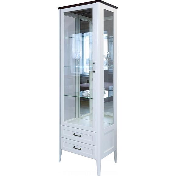 Шкаф с витриной «Вилора» БМ2.775.0.05(-01)