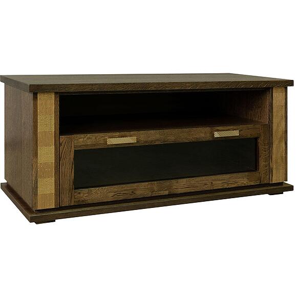 Тумба под ТВ «Тунис» П6.343.0.15 (П343.15Ш), Цвет: Венге c золочением (8C3A0719-1.jpg) Тумба под ТВ «Тунис» П6.343.0.15 (П343.15Ш)