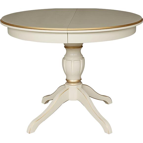 Стол «Валенсия Классик» П3.0589.4.11, Материал: МДФ+шпон, Цвет: Античная темпера с золочением (8C3A1561-kopiya-1.jpg) Стол «Валенсия Классик» П3.0589.4.11