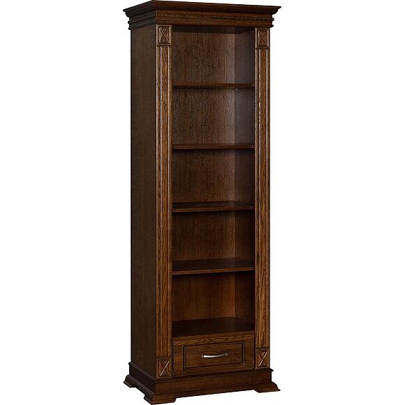 Стеллаж «Верди Классик» П1.0487.0.17, Материал: массив дуба, Цвет: Черешня (8C3A2024-kopiya-2.jpg) Стеллаж «Верди Классик» П1.0487.0.17