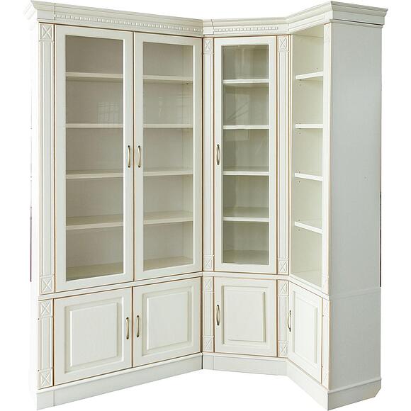 Набор мебели для библиотеки «Верди Классик» П3.0487.2.05, Материал: массив дуба, Цвет: Слоновая кость с золочением (8C3A8754-kopiya-2.jpg) Набор мебели для библиотеки «Верди Классик» П3.0487.2.05