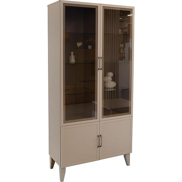 Шкаф 2Д «Наполи» П7.054.0.10, Материал: ЛДСП+МДФ, Цвет: Капучино 806 PO (8C3A9558.jpg) Шкаф 2Д «Наполи» П7.054.0.10