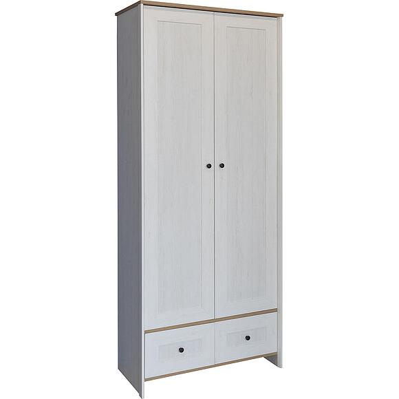 Шкаф для одежды 2Д «Парма» П7.050.1.19 - Только онлайн, Материал: ЛДСП+МДФ, Цвет: сосна рандерс + дуб кантри золотой (8C3A9832-kopiya-1-1.jpg) Шкаф для одежды 2Д «Парма» П7.050.1.19 - Только онлайн