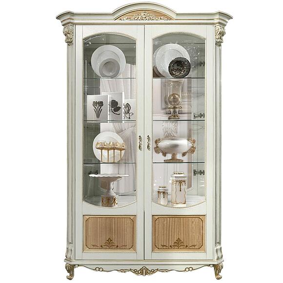 Шкаф-витрина 2д «Альба» П4.485.0.05 (П485.05)