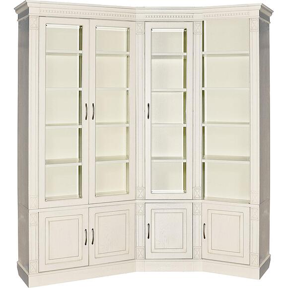 Набор мебели для библиотеки «Верди Классик» П3.0487.2.05, Материал: массив дуба, Цвет: Слоновая кость (Biblioteka-verdi-5-p196_n5_d85e1d5663b4852-1.jpg) Набор мебели для библиотеки «Верди Классик» П3.0487.2.05