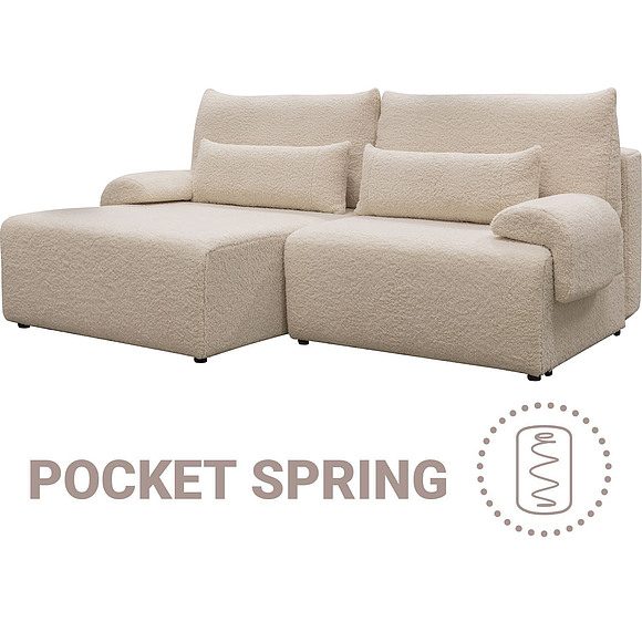 Угловой диван «Эрика 1» (20ML/R6R/L)