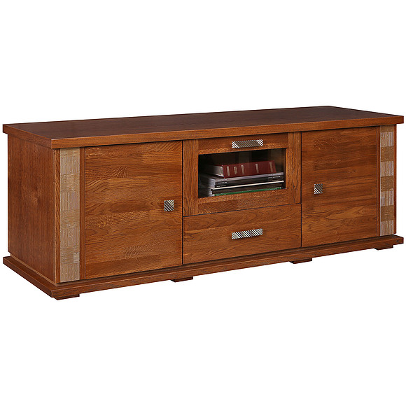 Тумба ТВ «Тунис» П6.343.0.14 (П343.14Ш), Цвет: Медовый с золочением (IMG_1158-kopiya.jpg) Тумба ТВ «Тунис» П6.343.0.14 (П343.14Ш)