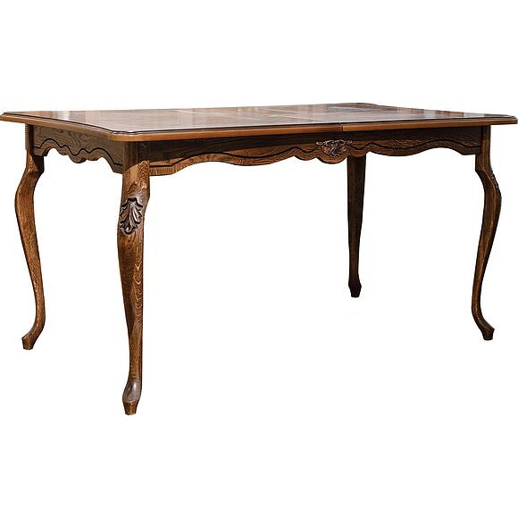 Стол обеденный «Алези» П1.350.4.06 (П353.06), Материал: массив дуба, Цвет: Табак (IMG_6735.jpg) Стол обеденный «Алези» П1.350.4.06 (П353.06)