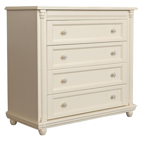 Комод «Валенсия Классик» П3.0589.1.13, Материал: массив березы, Цвет: Античная темпера (Komod_Valensiya_P254-30_antichnaya_tempera_-3.jpg) Комод «Валенсия Классик» П3.0589.1.13