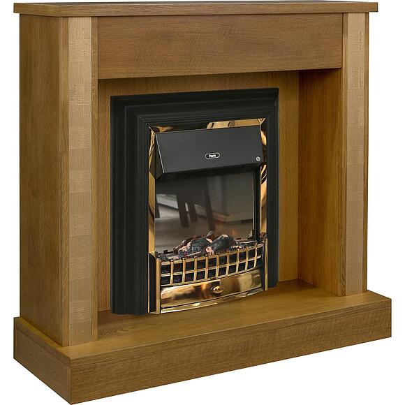 Портал для камина «Тунис» П6.343.0.05 (П343.05Ш), Цвет: Медовый с золочением (Medoviy_s_zolotom_Podstavka_Tunis_P343-05SH.jpg) Портал для камина «Тунис» П6.343.0.05 (П343.05Ш)