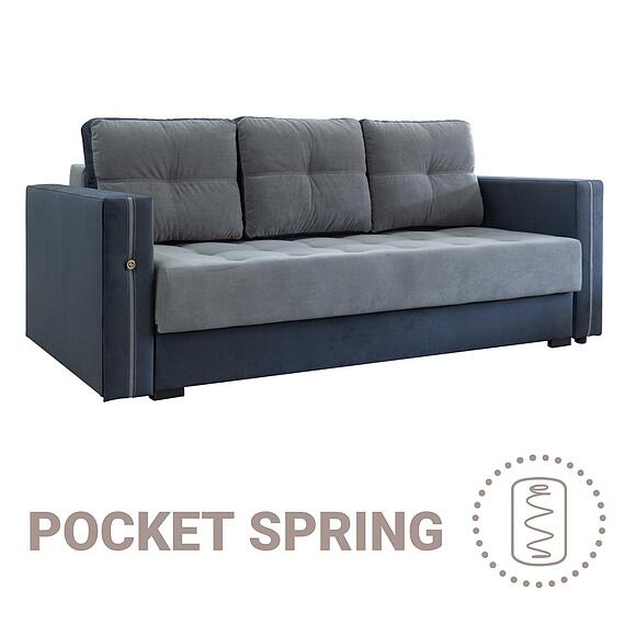 3-х местный диван «Мелисса» со столиком (3мL/R)