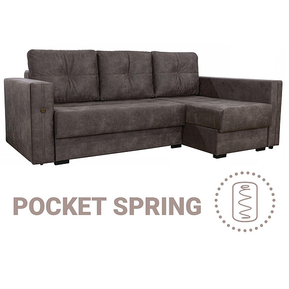 Угловой диван «Мелисса» (2мL/R6мR/L)