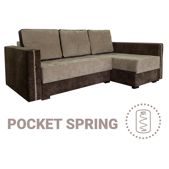 Угловой диван «Мелисса» (2мL/R6мR/L)