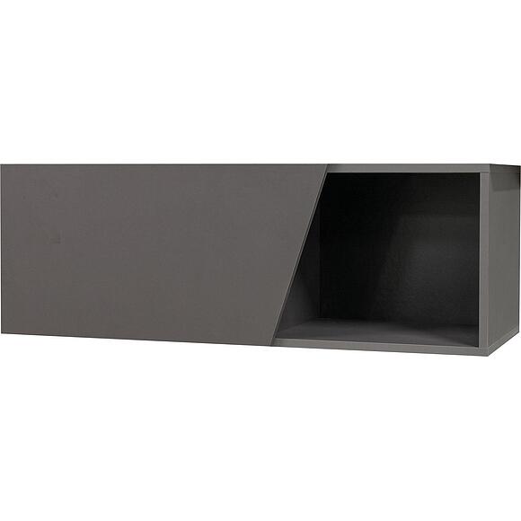 Шкаф навесной «Норидж» П6.633.0.15 (П633.15), Материал: ЛДСП, Цвет: Вольфрам (Noridj_P633-15_volfram.jpg) Шкаф навесной «Норидж» П6.633.0.15 (П633.15)