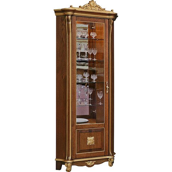 Шкаф с витриной «Алези Люкс» П1.349.0.13-01 (П350.13-01л)