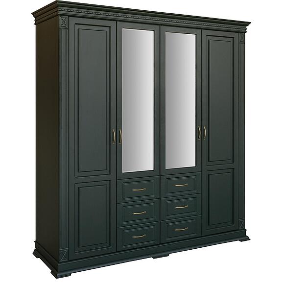 Шкаф для одежды 4д «Верди Классик» П3.0487.1.01 - Только онлайн