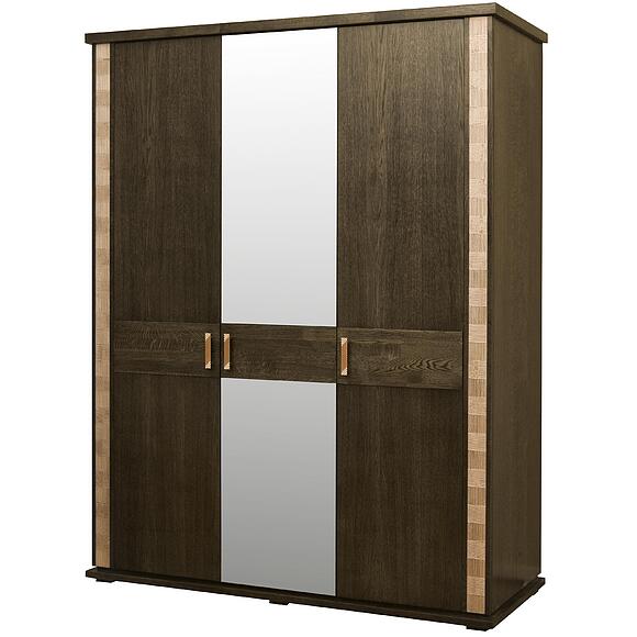 Шкаф для одежды «Тунис» П6.343.1.01-01 (П344.01), Материал: массив дуба, Цвет: Венге c золочением (Shkaf_dlya_odezhdy_Tunis_P344-01_Venge_s_zolocheniyem.jpg) Шкаф для одежды «Тунис» П6.343.1.01-01 (П344.01)