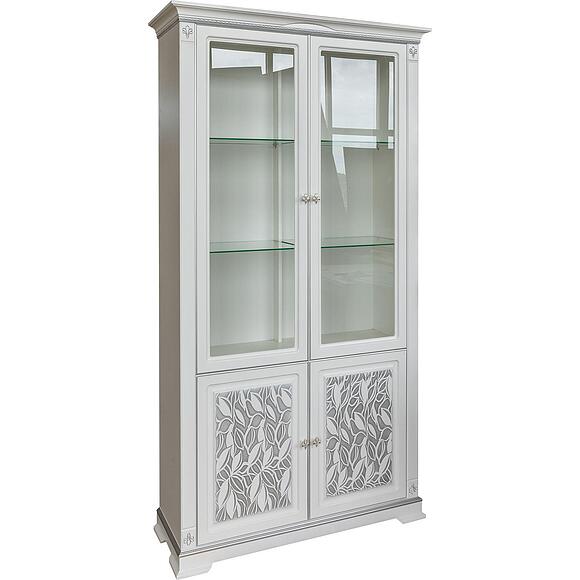 Шкаф с витриной «Мартина 2 3Д» П573.02 3Д 