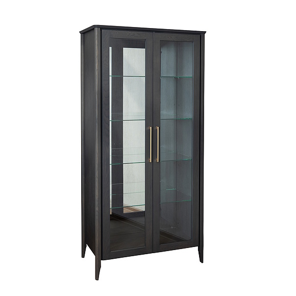 Шкаф-витрина 2д «Оквуд» П3.142.0.03