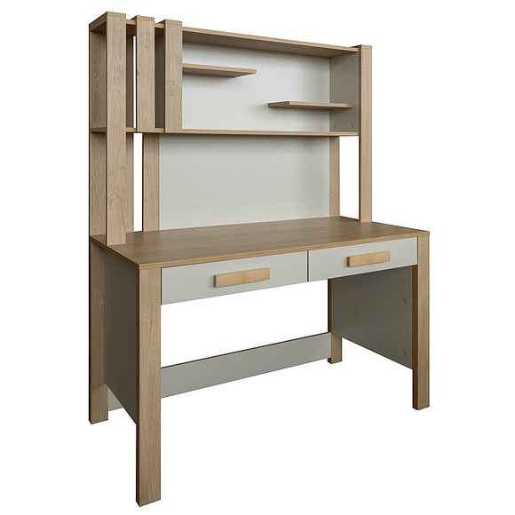 Стол «Портус» П3.600.2.03, Материал: ЛДСП, Цвет: Пепел + Дуб мадуро (Stol_Portus_P3-600-2-03.jpg) Стол «Портус» П3.600.2.03