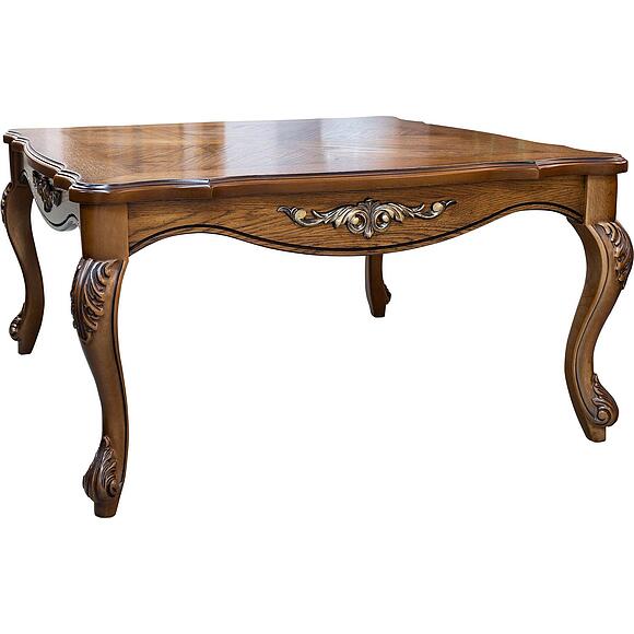 Стол журнальный «Алези» П1.350.0.45 (П354.09), Материал: массив дуба, Цвет: Античная бронза (Stol_zhyrnalnii_P354-09_Alezi_Antichnaya-bronza.jpg) Стол журнальный «Алези» П1.350.0.45 (П354.09)