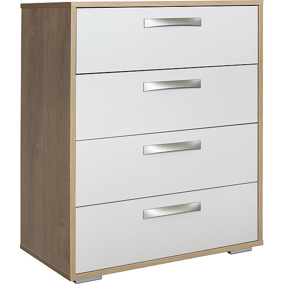 Тумба «Акцент» П3.595.3.03, Цвет: Персидский жемчуг + Дуб Мадуро (Tumba_Akcent_P3-595-3-03.jpg) Тумба «Акцент» П3.595.3.03