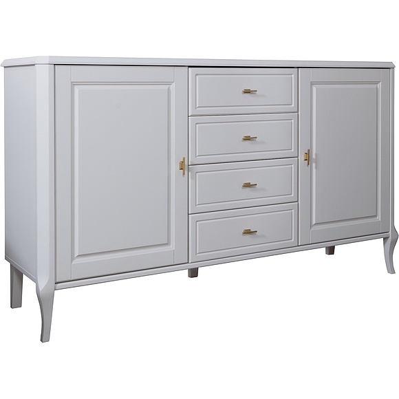 Тумба «Нокс» П4.988.1.07, Материал: массив дуба, Цвет: Белый матовый (Tumba_Noks_P4-988-1-07_Matovyy-belyy.jpg) Тумба «Нокс» П4.988.1.07